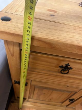 2 x Mesita de noche de madera