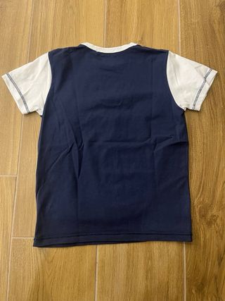 Maglietta Garfield bambino blu e bianca