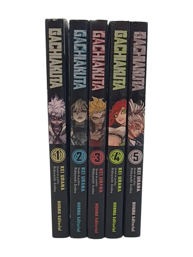 TOMOS MANGAS GACHIAKUTA 1-5