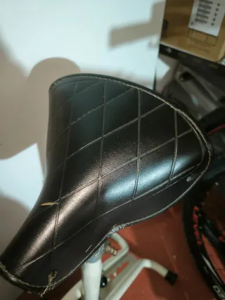 Bicicleta Estática Blanca