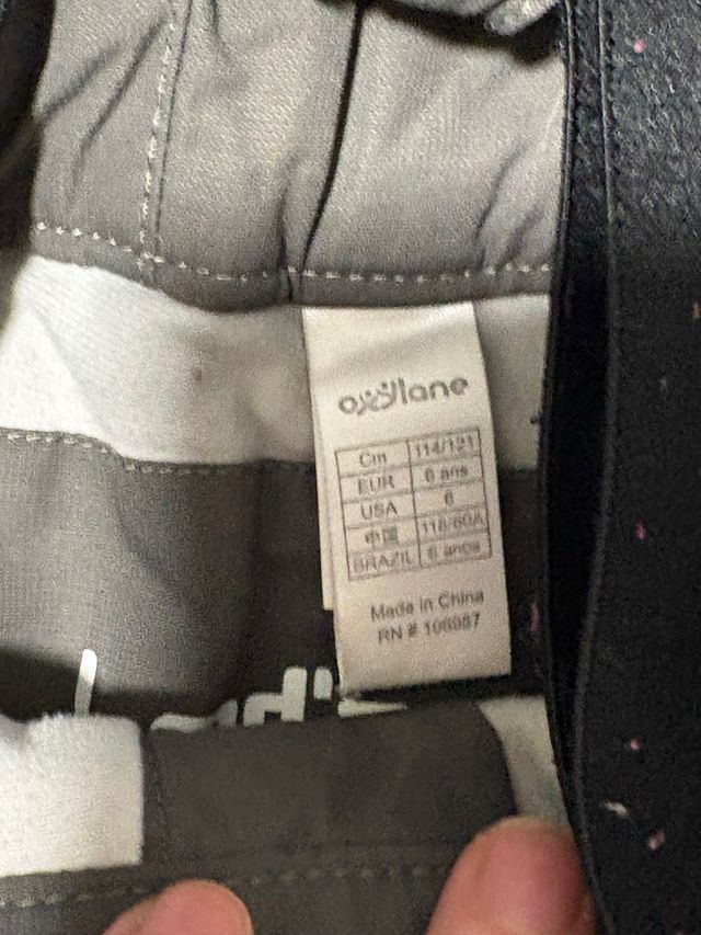 Conjunto esquí niño 6 años cazadora y pantalón