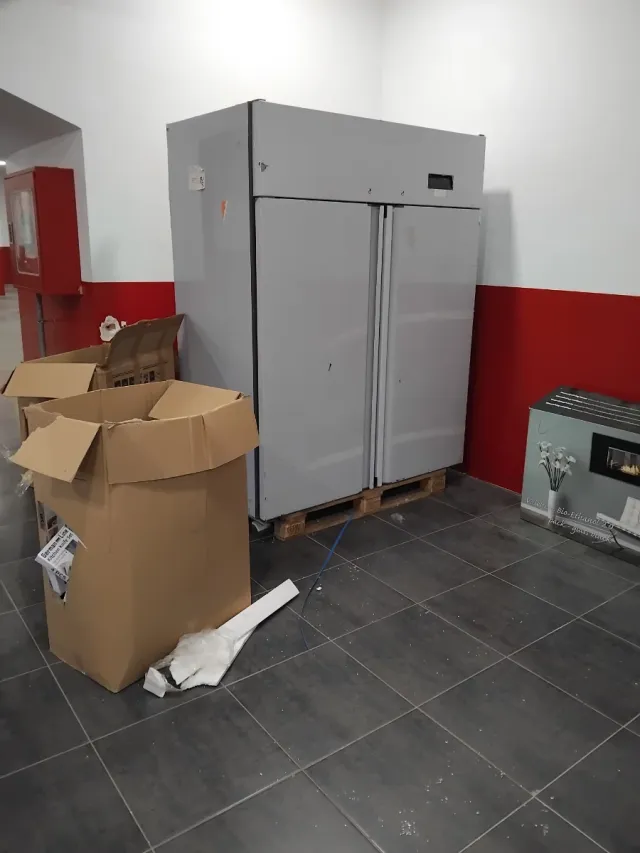 Nevera industrial doble puerta