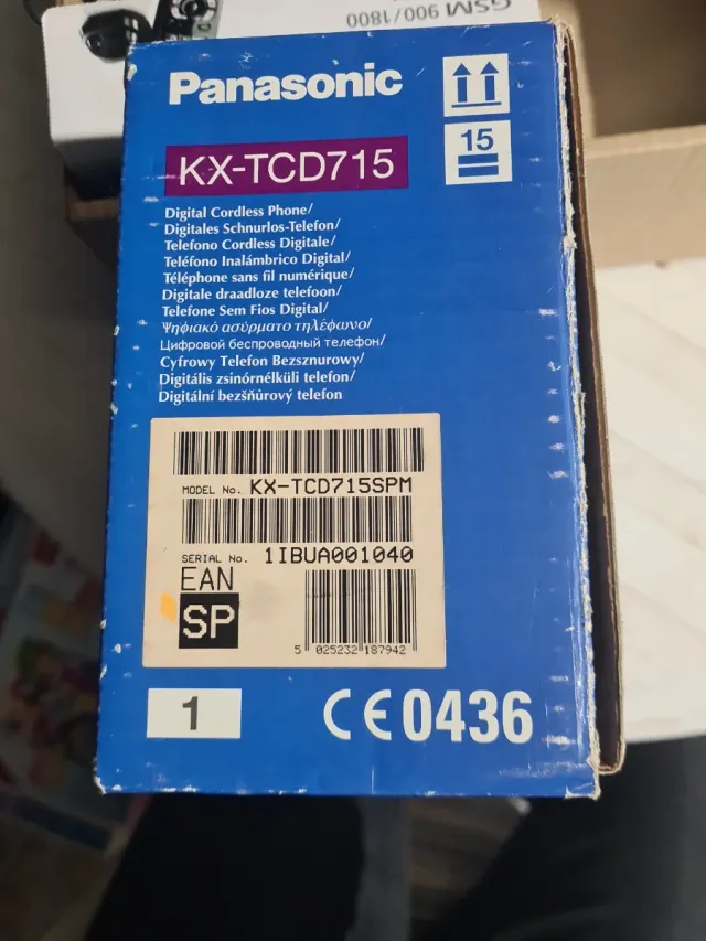 Teléfono Panasonic KX-TCD715 Digital DECT