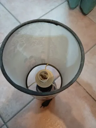 Lampada da tavolo touch fantasia Londinese