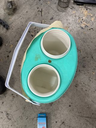 Nevera con dispensador