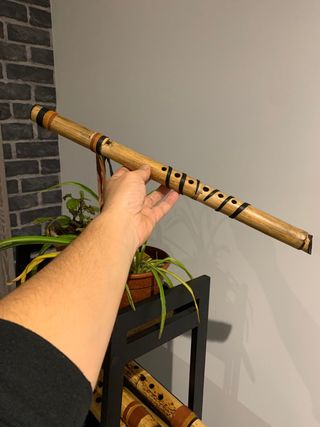 Flauta Nativa A en tono agudo