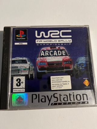 WRC Arcade PlayStation PAL