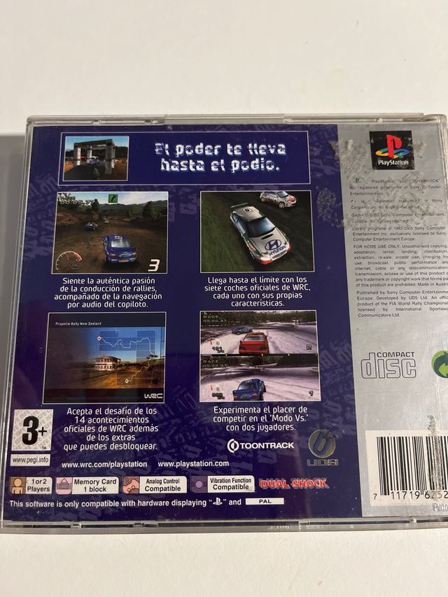 WRC Arcade PlayStation PAL