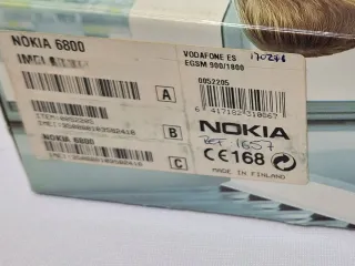 Nokia 6800 Plata - Nuevo Sin Estrenar