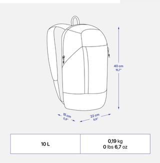 Liquidacion Mochila 10L Muy resistente