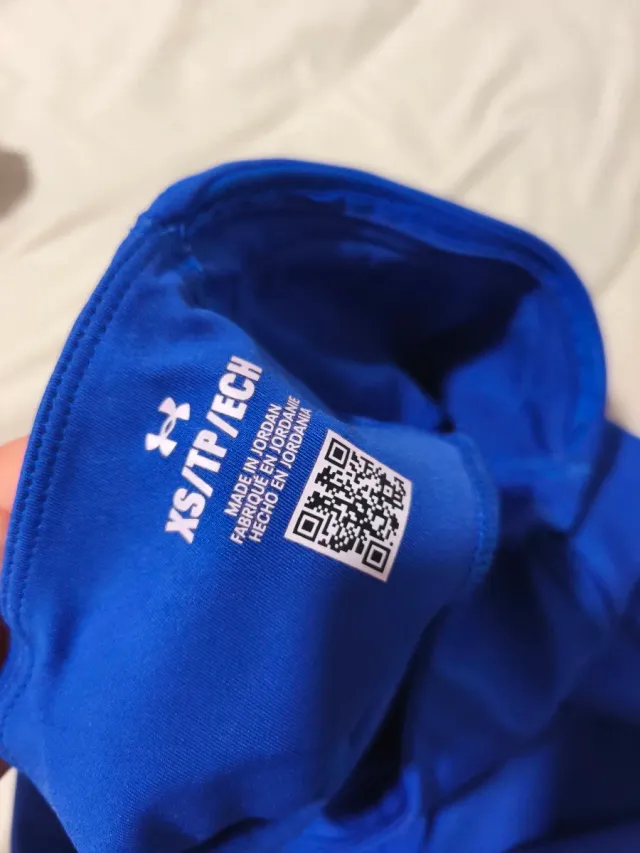 Mallas running Under Armour azules