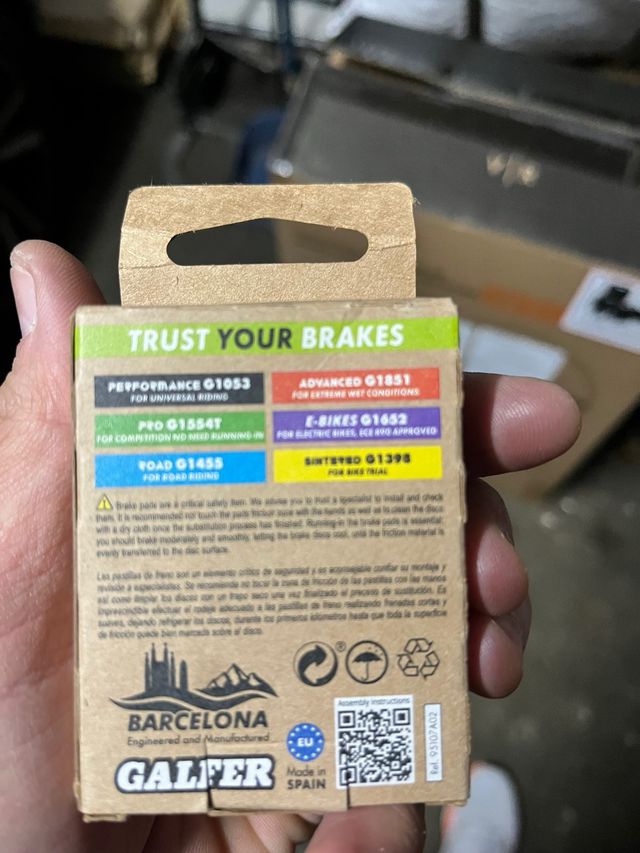 Pastillas Freno Galfer G1053 Magura