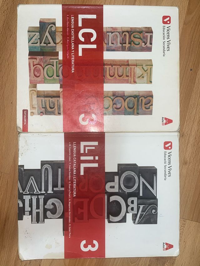 Libro de Lengua y Literatura Castellana y Catalana