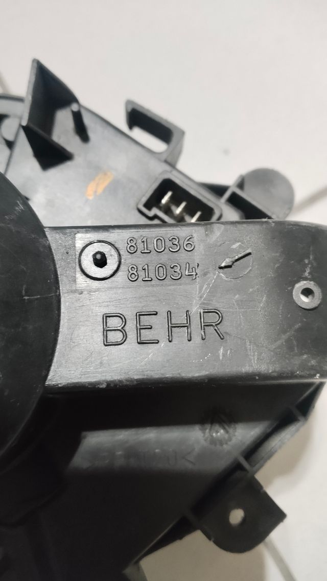 Ventilador calefacción