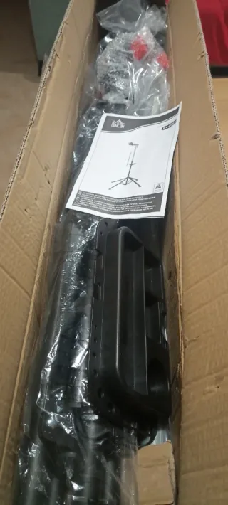 Soporte Reparación Bicicleta HOMCOM Ajustable