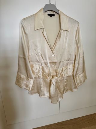 Camisa Adolfo Domínguez Beige