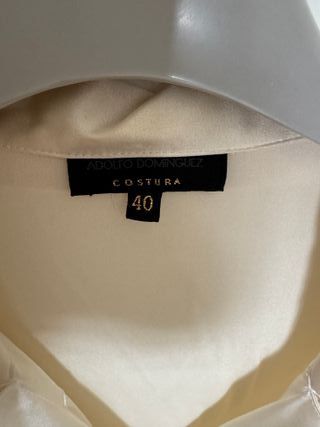 Camisa Adolfo Domínguez Beige