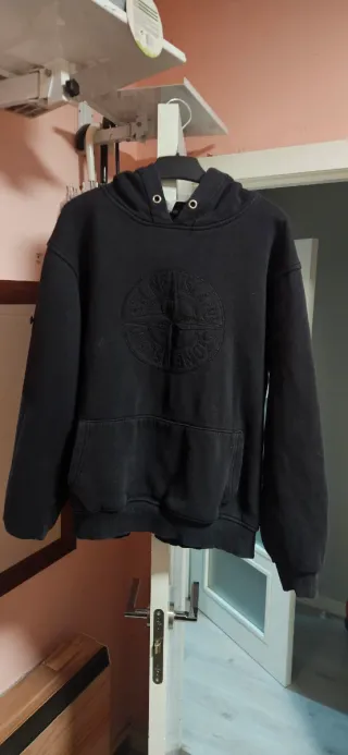 Sudadera Stone Island Negra