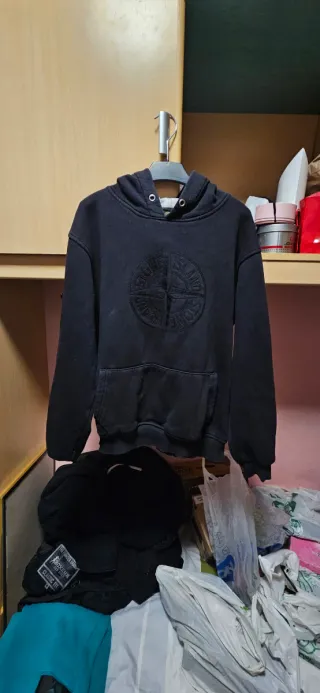 Sudadera Stone Island Negra