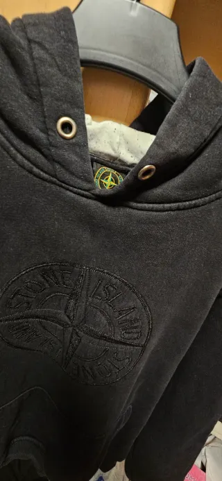 Sudadera Stone Island Negra
