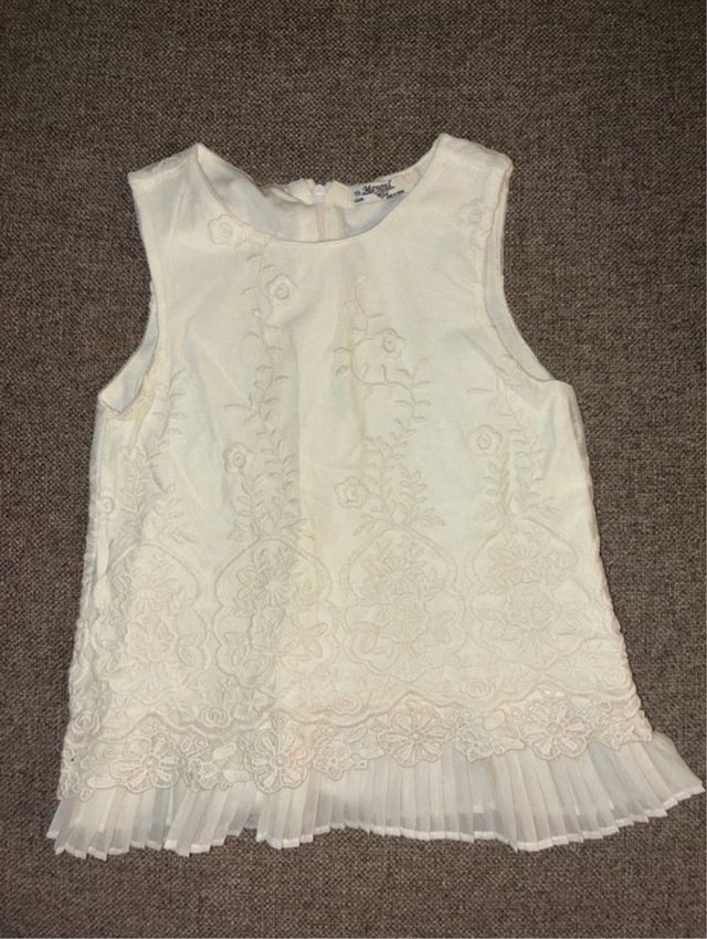 Camisa blanca Mayoral niña