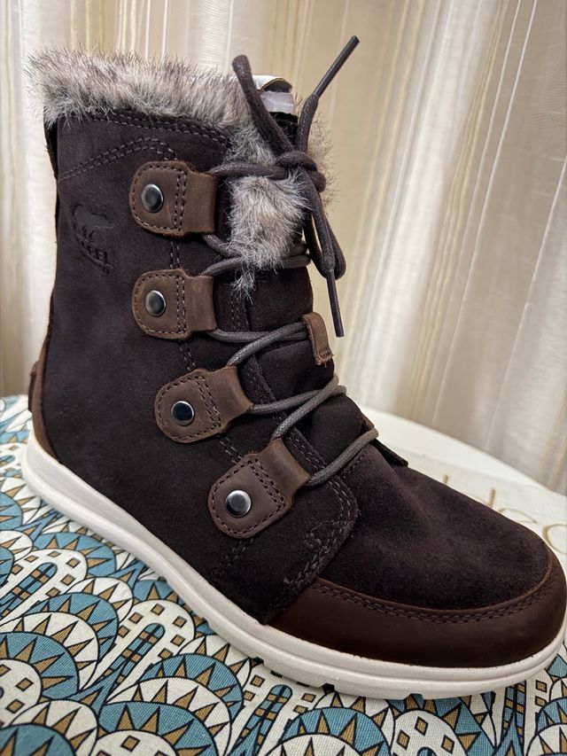 Botas Sorel Mujer Impermeables Marrón Talla 38,5
