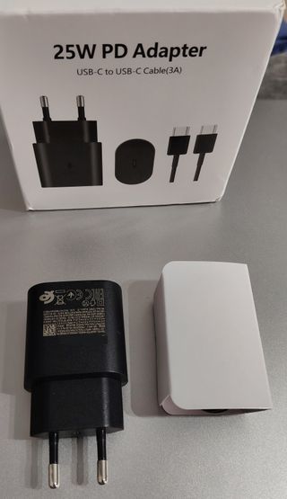 Cargador Rápido compartible Samsung 25W USB-C