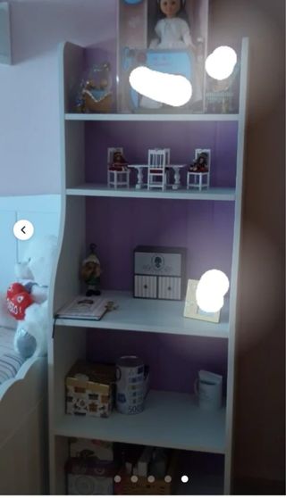 Cómoda infantil blanca