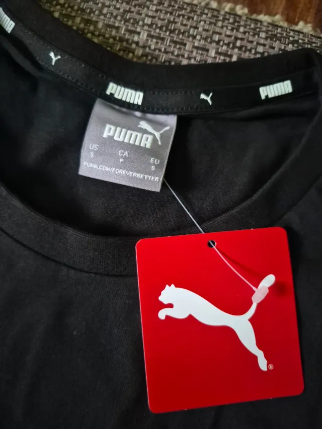 Camiseta Puma Negra Talla S