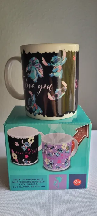 ¡Nuevo! Taza Térmica de Lilo & Stitch. Disney