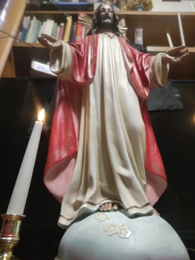 Sagrado Corazón de Jesús 74cm