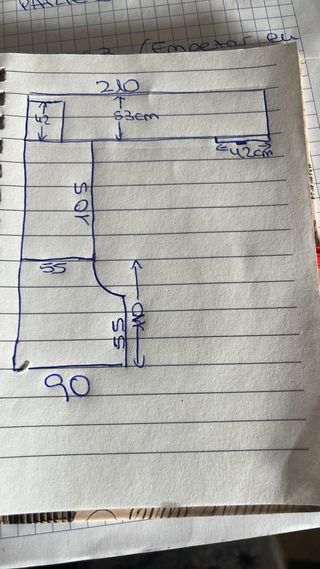 Dormitorio completo con cama abatible
