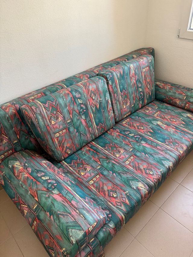 Sofá Cama Plegable Tela