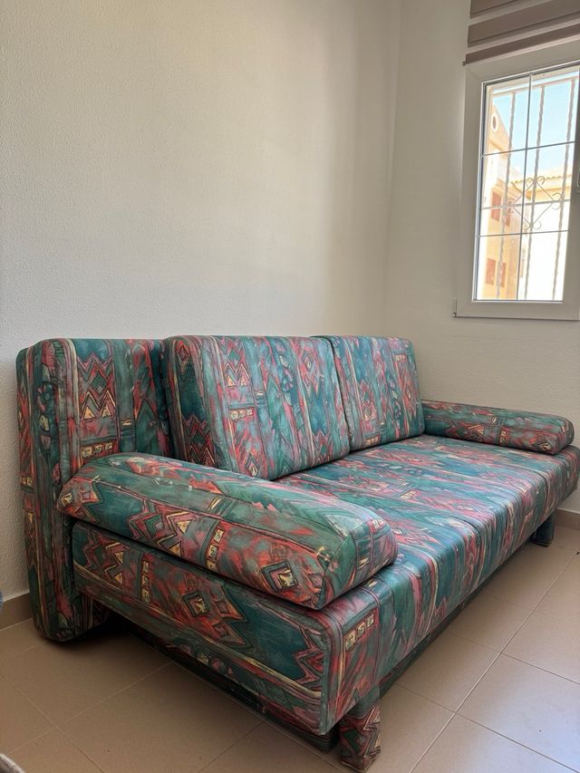 Sofá Cama Plegable Tela