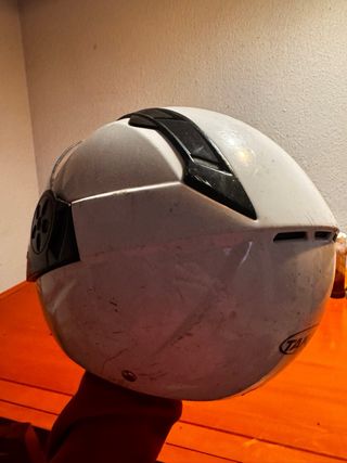 Casco de moto TAKAI blanco