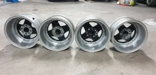 Llantas Targa 13 4x100 restauradas