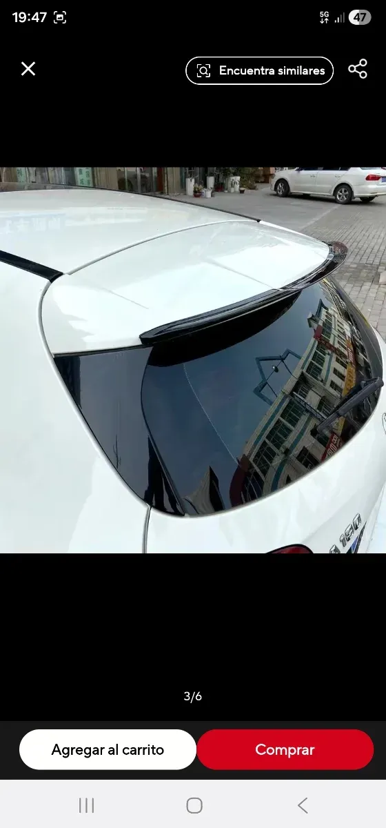 Alerón Trasero Mercedes Clase A W176