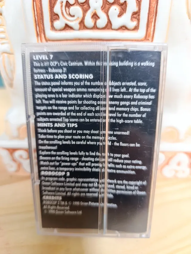 Cartuccia di gioco Spectrum Robocop 2 - Ocean