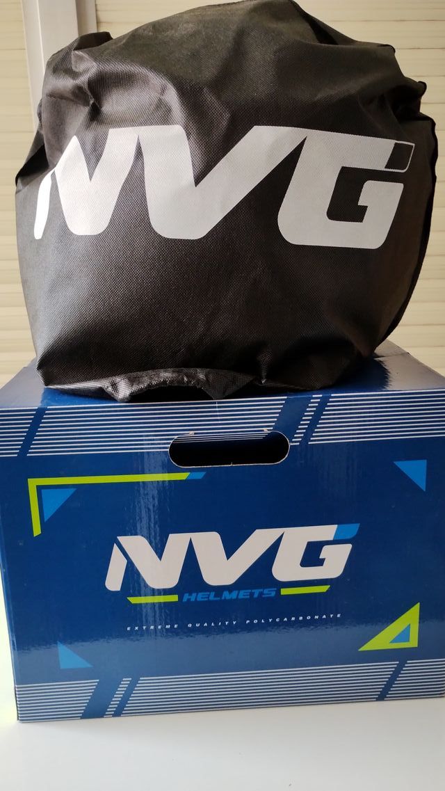 Casco Moto NVG Nordik SV Titanio Mate Talla M