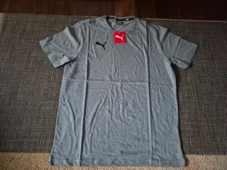 Camiseta Puma Gris Talla L