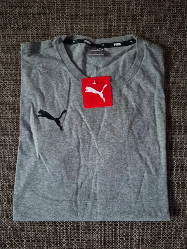 Camiseta Puma Gris Talla L