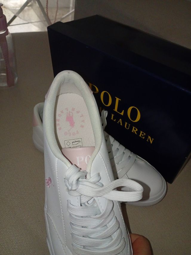Deportivas Polo Ralph Lauren Mujer Blancas