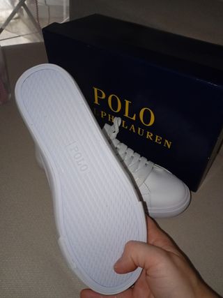 Deportivas Polo Ralph Lauren Mujer Blancas