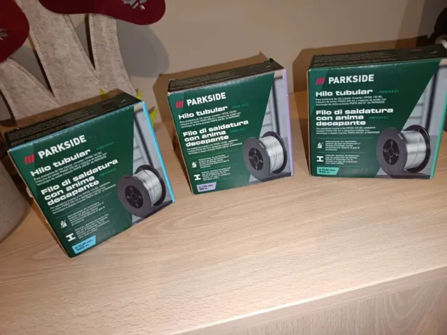 Bobinas Hilo Soldar Parkside Nuevo