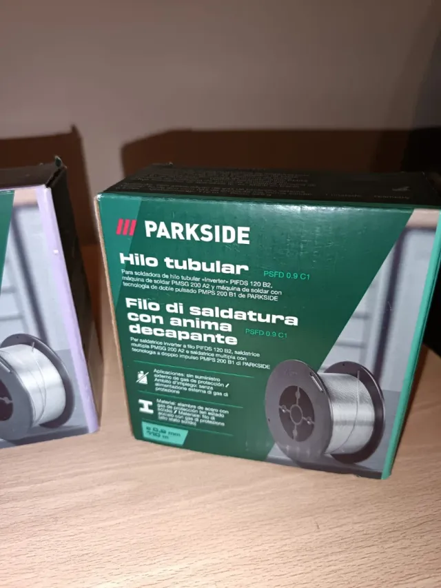Bobinas Hilo Soldar Parkside Nuevo