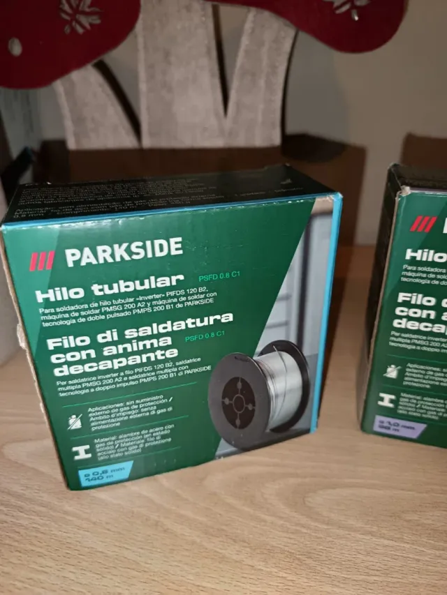 Bobinas Hilo Soldar Parkside Nuevo