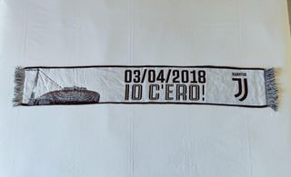 Sciarpa Juventus “Io c’ero!” 03/04/2018, originale