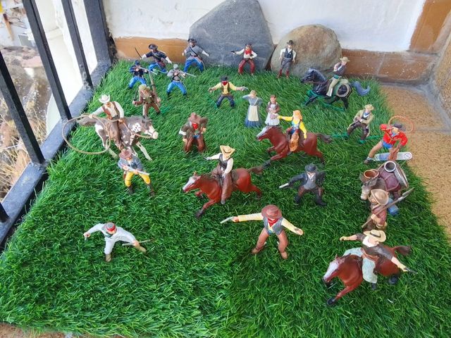 Figura Papo Guerriero Nativo Americano