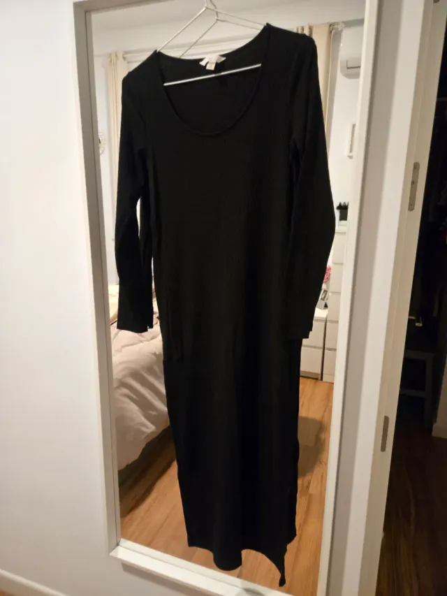 Abito lungo H&M premaman nero
