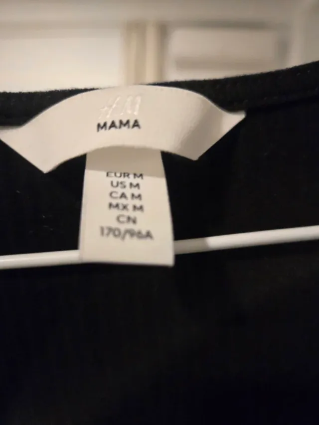 Abito lungo H&M premaman nero